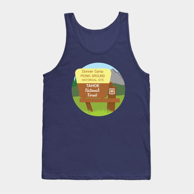 Donner Picnic Area Tank Top by jkwatson5